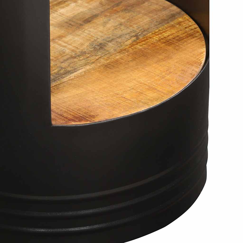 287487 vidaXL Coffee Table 43x55 cm Solid Mango Wood
