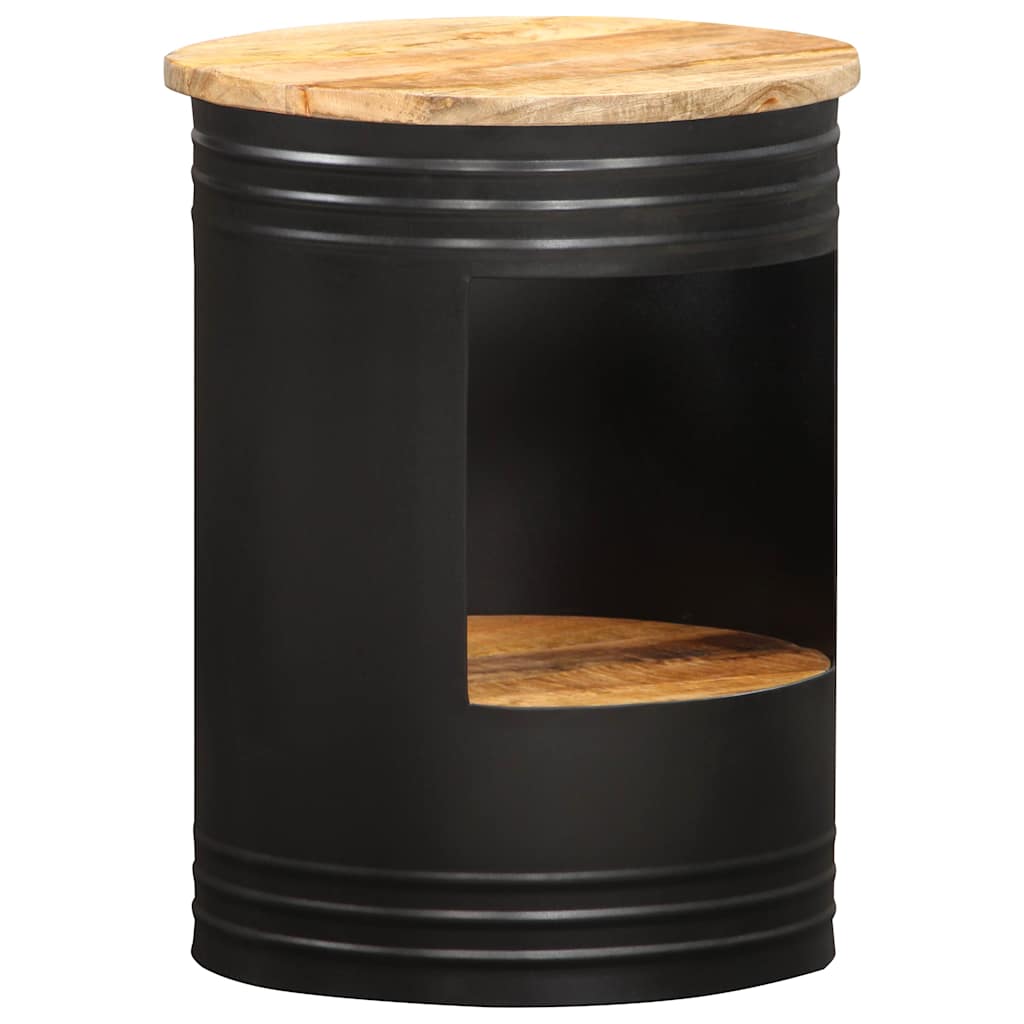 287487 vidaXL Coffee Table 43x55 cm Solid Mango Wood