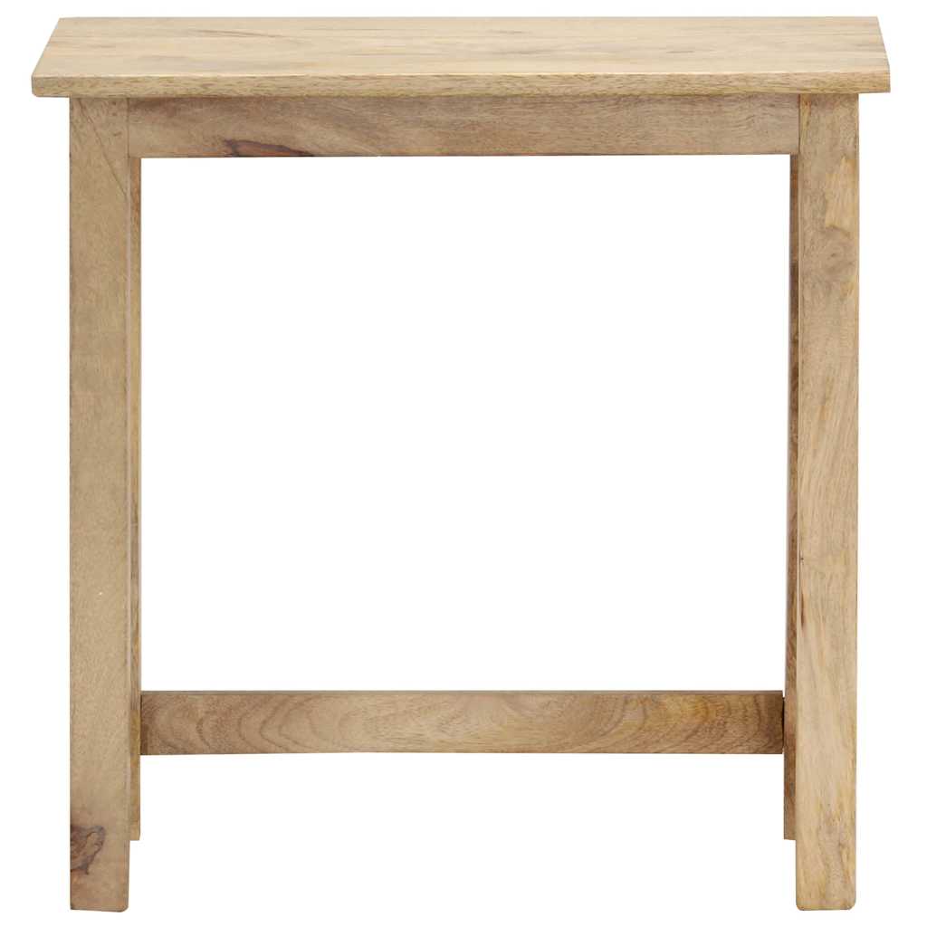 287489 vidaXL Nesting Tables 3 pcs Solid Mango Wood