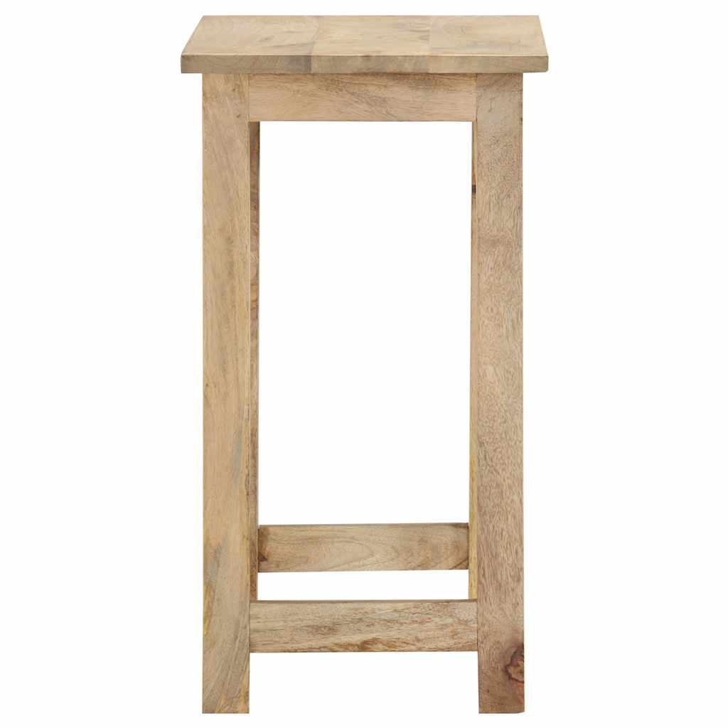 287489 vidaXL Nesting Tables 3 pcs Solid Mango Wood