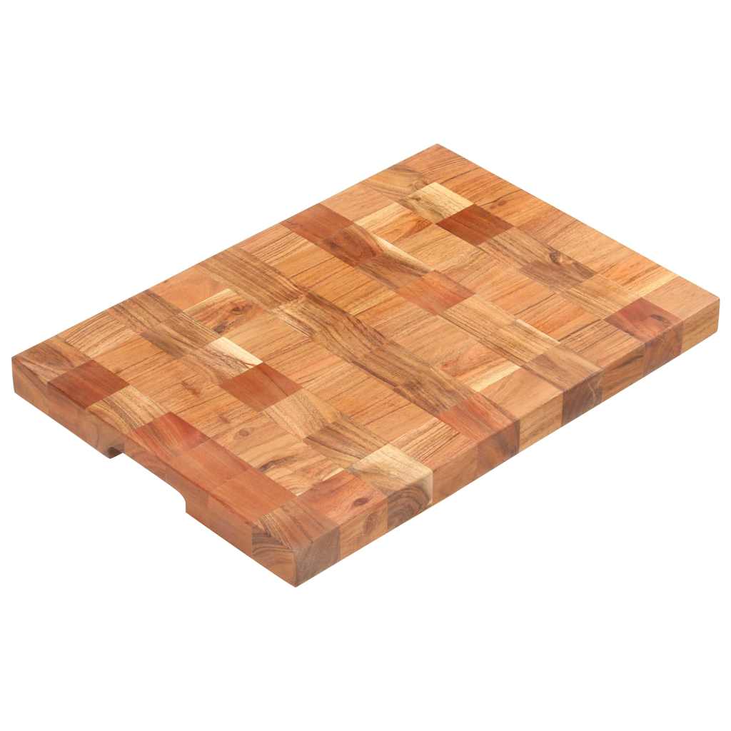 286572 vidaXL Chopping Board 50x34x3,8 cm Solid Acacia Wood