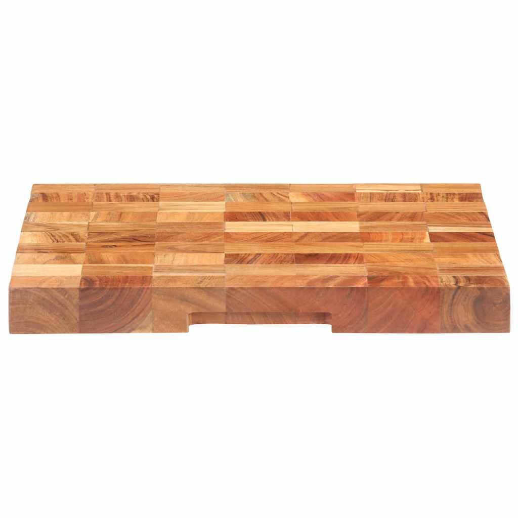 286572 vidaXL Chopping Board 50x34x3,8 cm Solid Acacia Wood