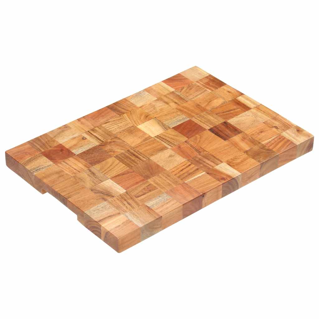 286572 vidaXL Chopping Board 50x34x3,8 cm Solid Acacia Wood