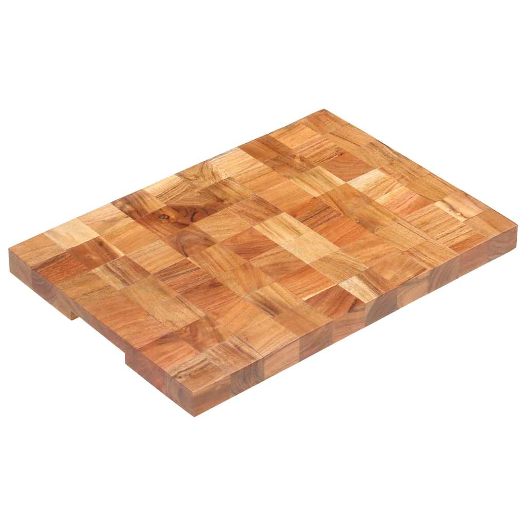 286572 vidaXL Chopping Board 50x34x3,8 cm Solid Acacia Wood