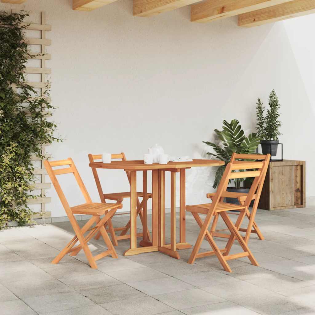 Dining Table | Natural Teak | Solid Teak Wood | 120 x 70 x 75 cm