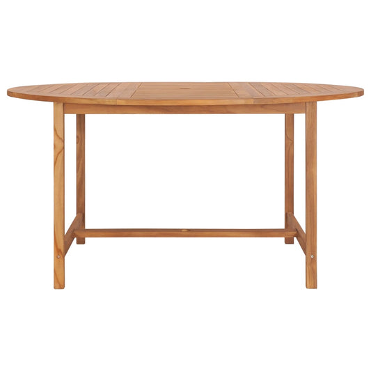 vidaXL Garden Table 150x76 cm Solid Teak Wood