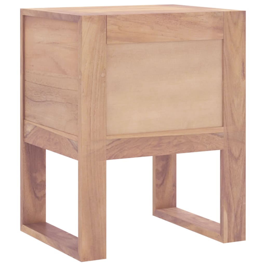 Bedside Cabinet 40x30x50 cm Solid Teak Wood