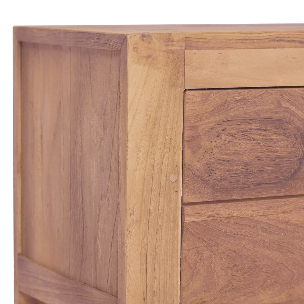 Bedside Cabinet 40x30x50 cm Solid Teak Wood