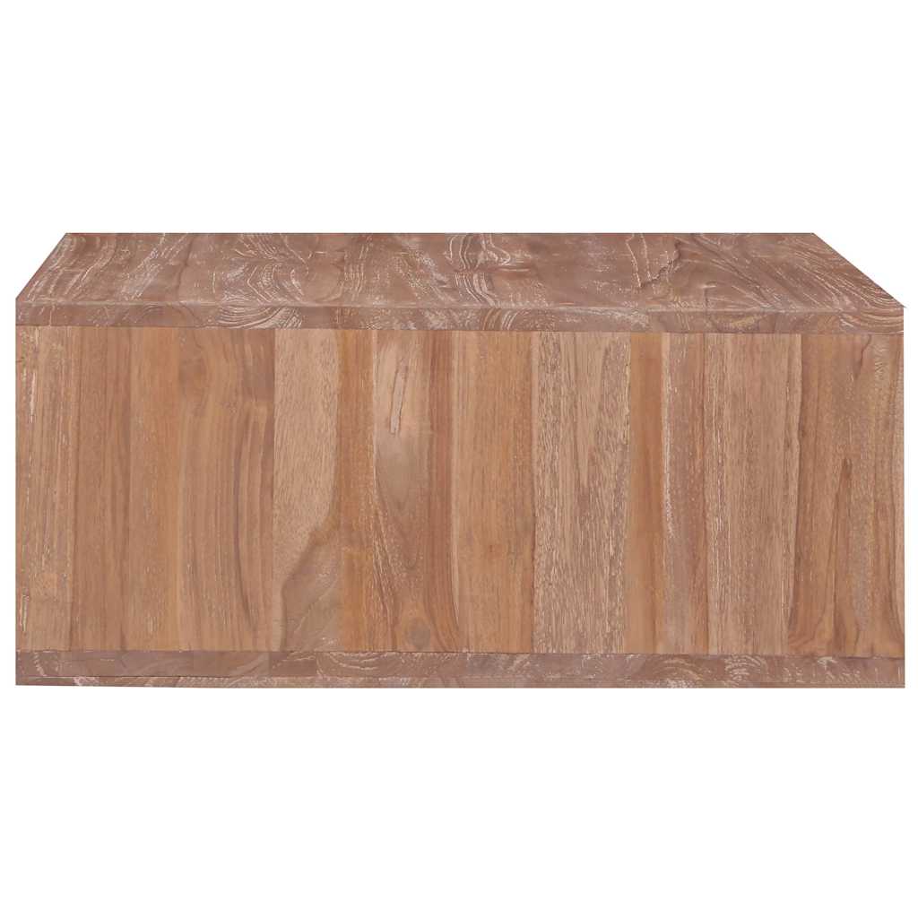 287898 vidaXL Coffee Table 70x70x30 cm Solid Teak Wood