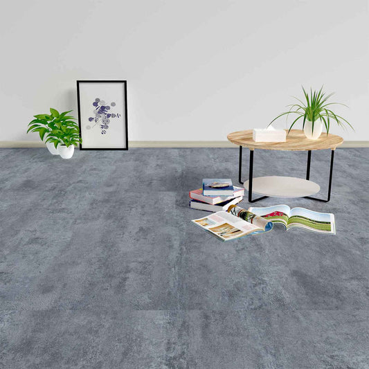 Flooring Planks 5.11 m² 55 pcs PVC Grey Marble