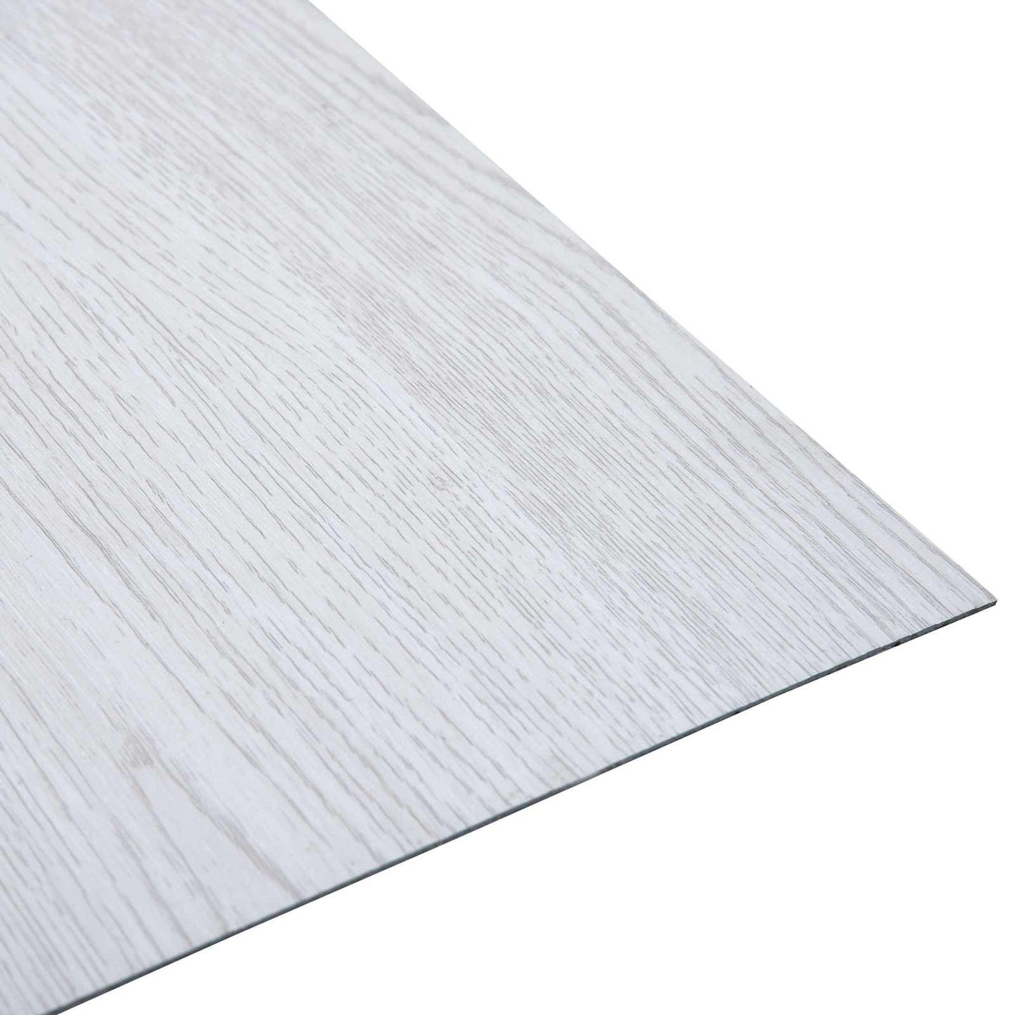 Flooring Planks 5.11 m² 55 pcs PVC White Wood