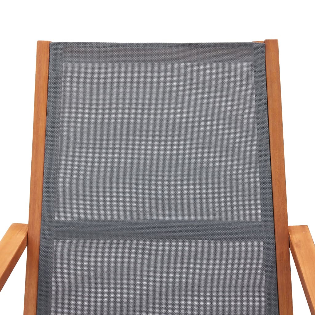 Garden Chair | Grey | Solid eucalyptus wood | Medium | Garden Chair