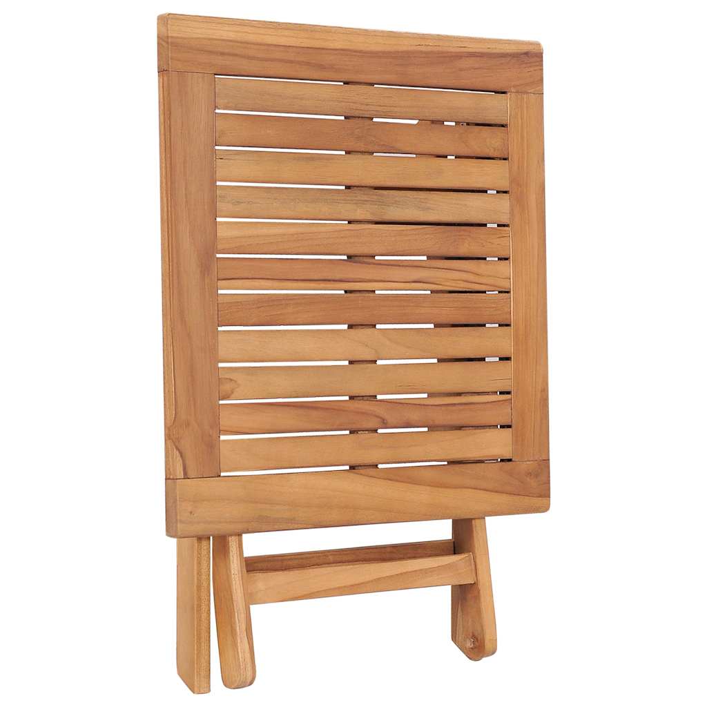 48977 vidaXL Folding Garden Table 45x45x45 cm Solid Teak Wood