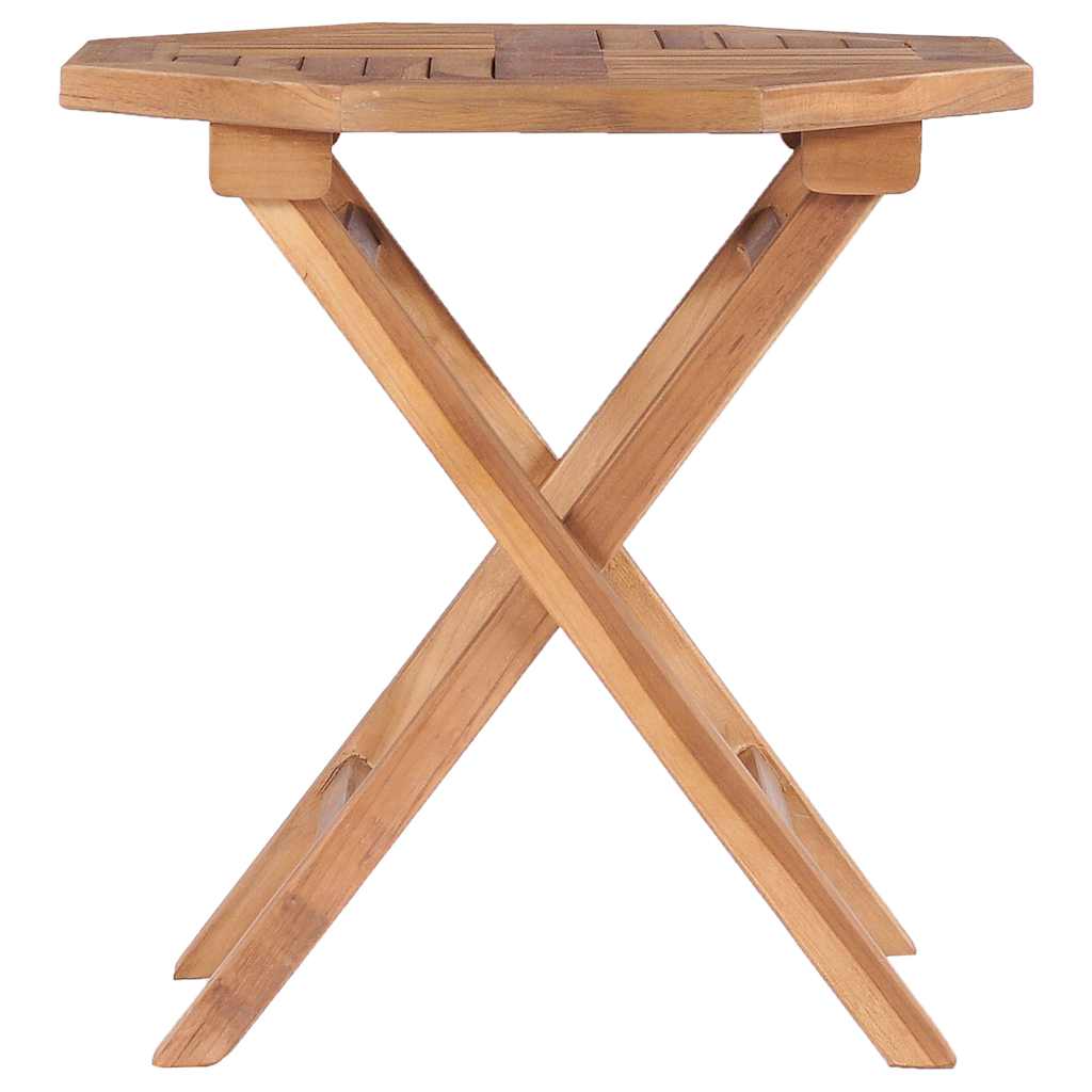 48978 vidaXL Folding Garden Table 45x45x45 cm Solid Teak Wood