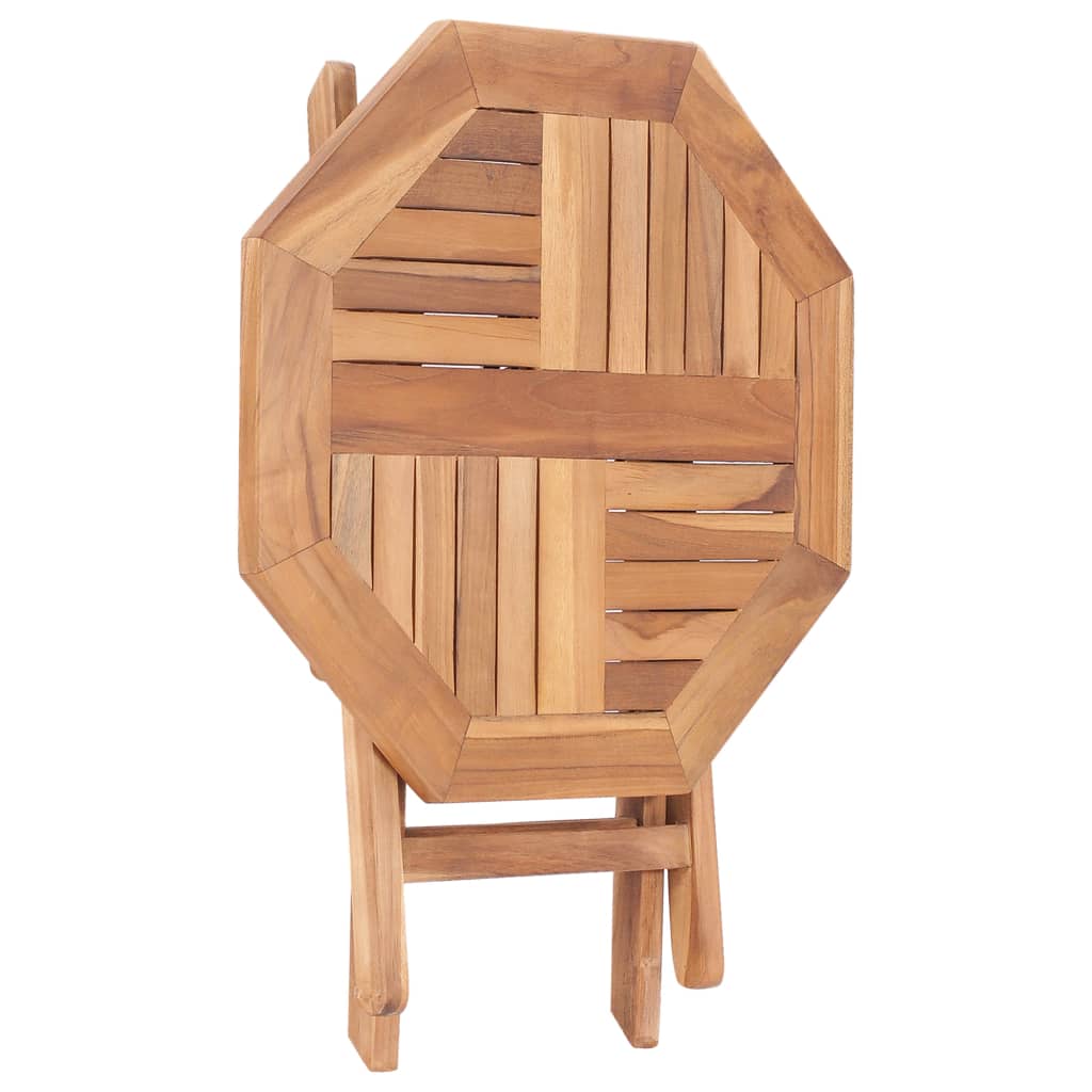 48978 vidaXL Folding Garden Table 45x45x45 cm Solid Teak Wood