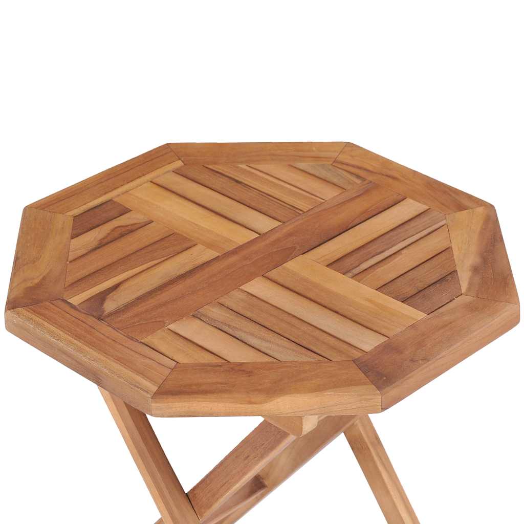 48978 vidaXL Folding Garden Table 45x45x45 cm Solid Teak Wood