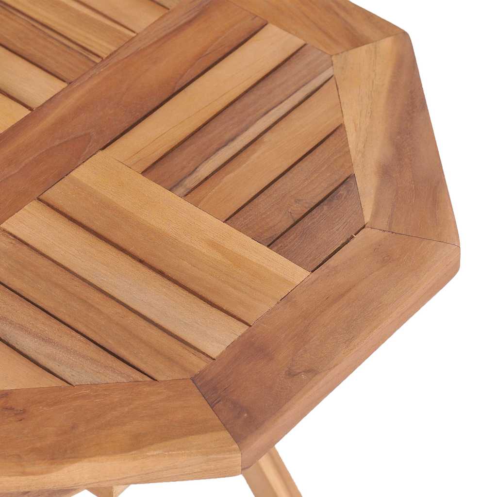 48978 vidaXL Folding Garden Table 45x45x45 cm Solid Teak Wood