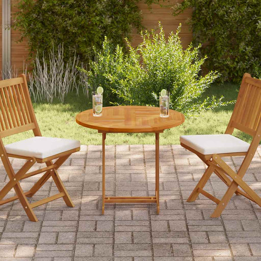 Tabletop | Teak | Solid teak wood | Diameter 80 cm, Thickness 2.5 cm