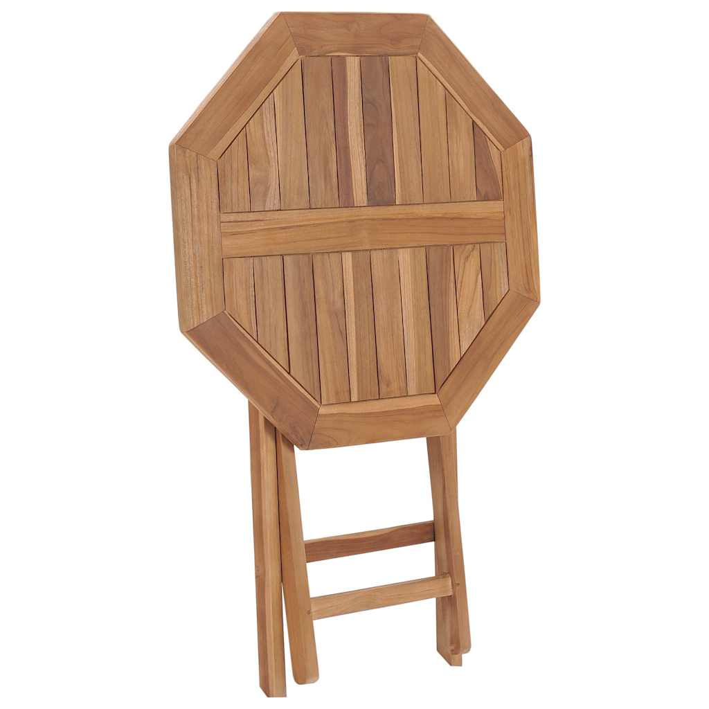 48995 vidaXL Folding Garden Table 60x60x75 cm Solid Teak Wood
