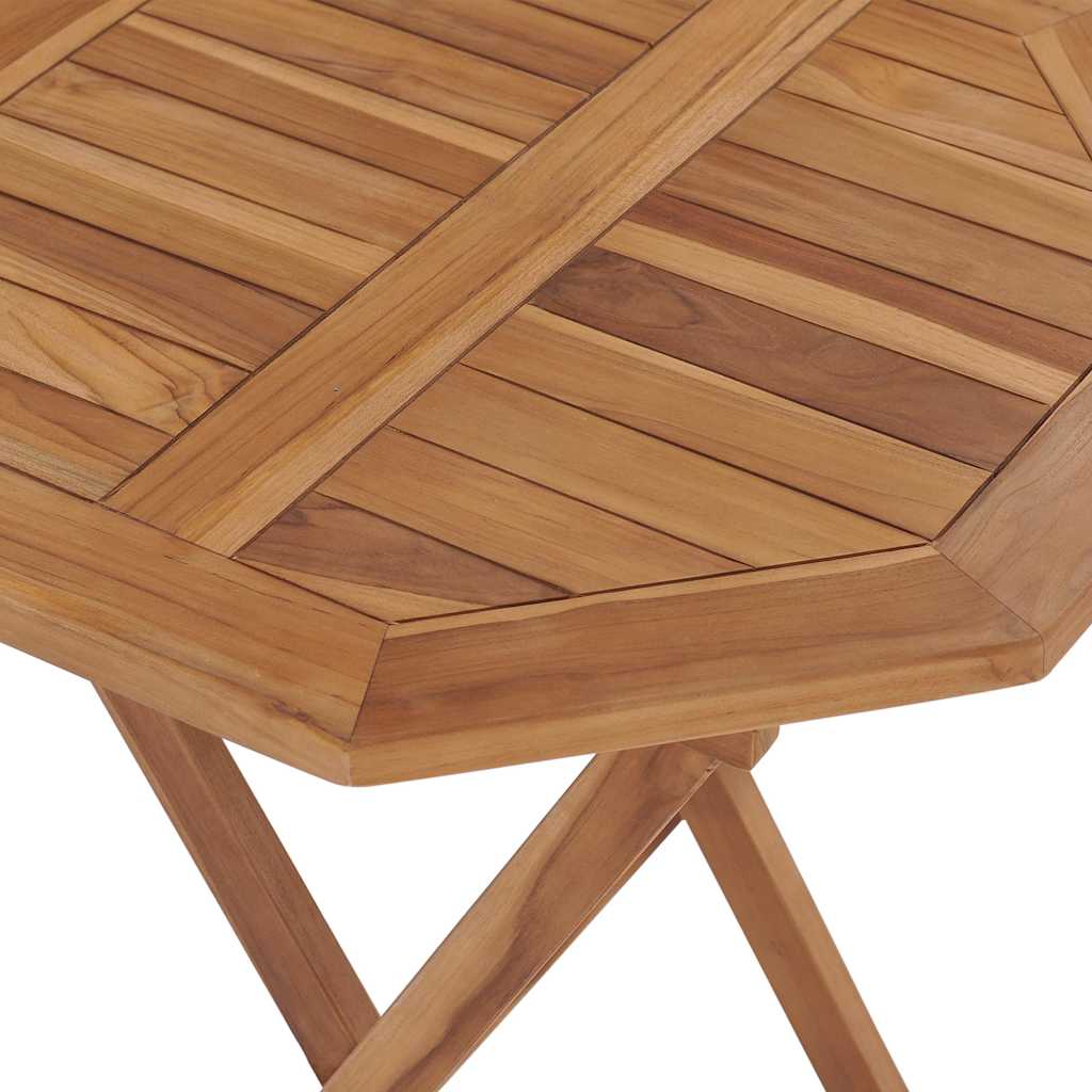 48995 vidaXL Folding Garden Table 60x60x75 cm Solid Teak Wood