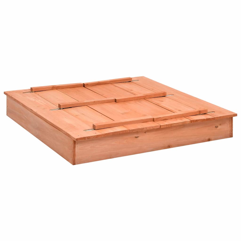 92173 vidaXL Sandbox Firwood 95x90x15 cm