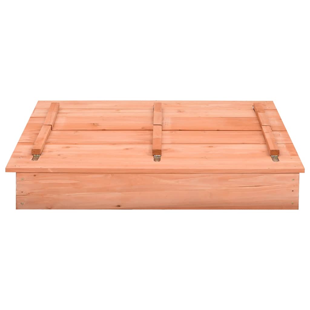 92173 vidaXL Sandbox Firwood 95x90x15 cm