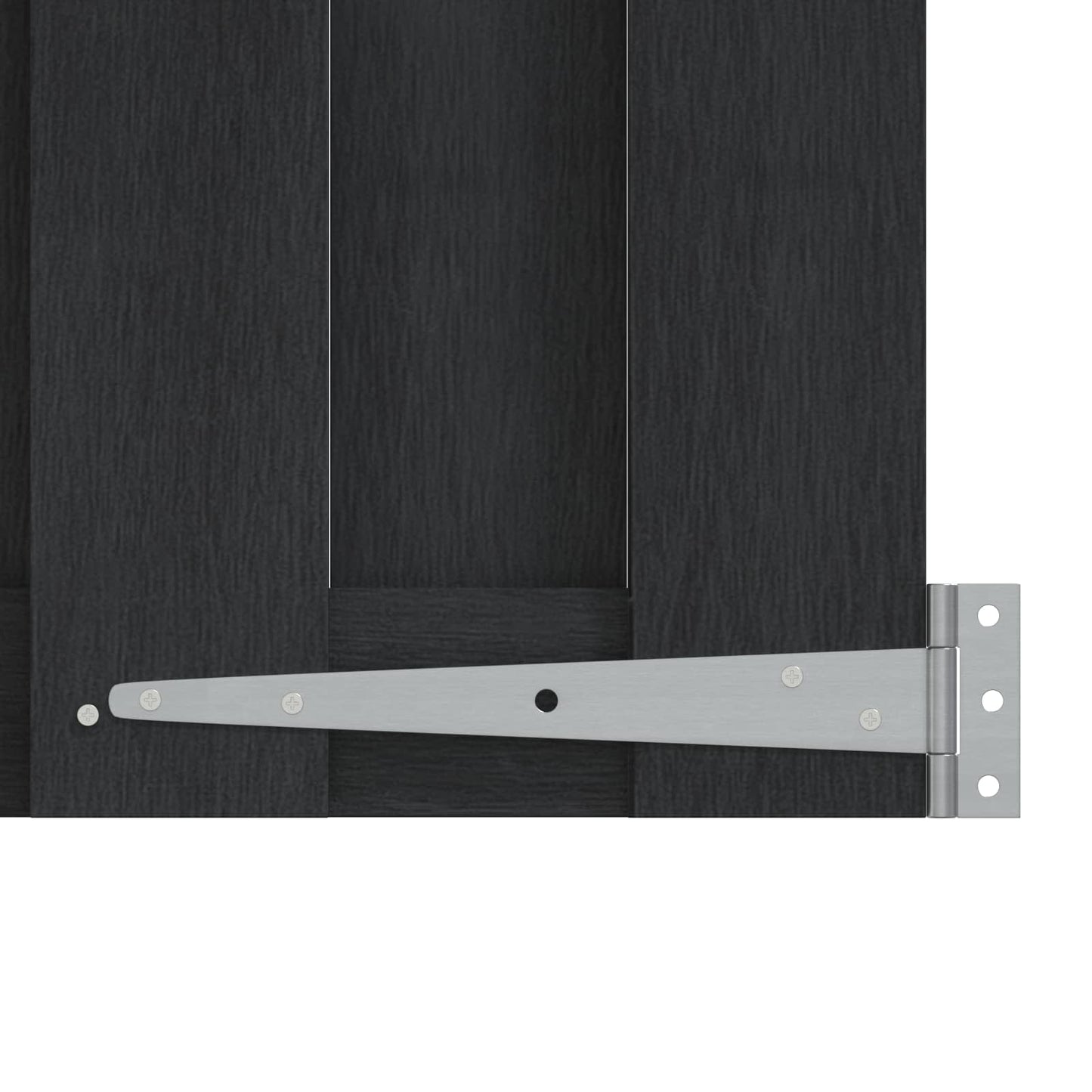 49085 vidaXL Garden Gate WPC 100x150 cm Grey