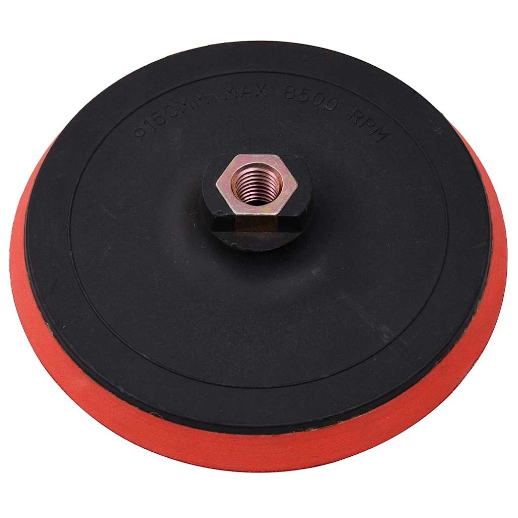 145370 vidaXL 18 Piece Polishing Pad Set 150 mm