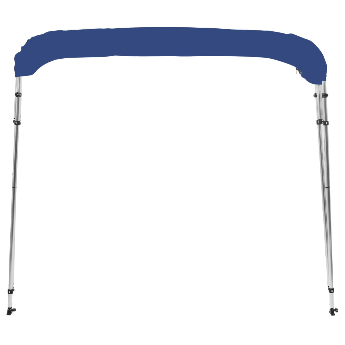 92370 vidaXL 4 Bow Bimini Top Blue 243x180x137 cm