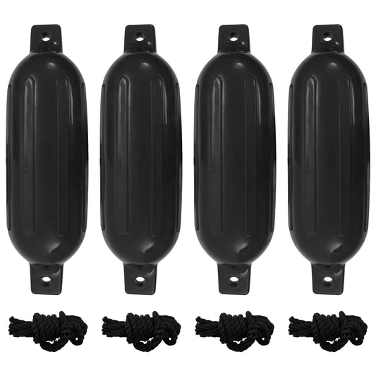 Boat bumpers 4.1 kg 58.5 x 16.5 cm Black PVC