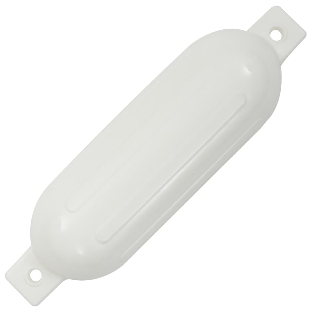 vidaXL Boat Fender 4 pcs White 51x14 cm PVC