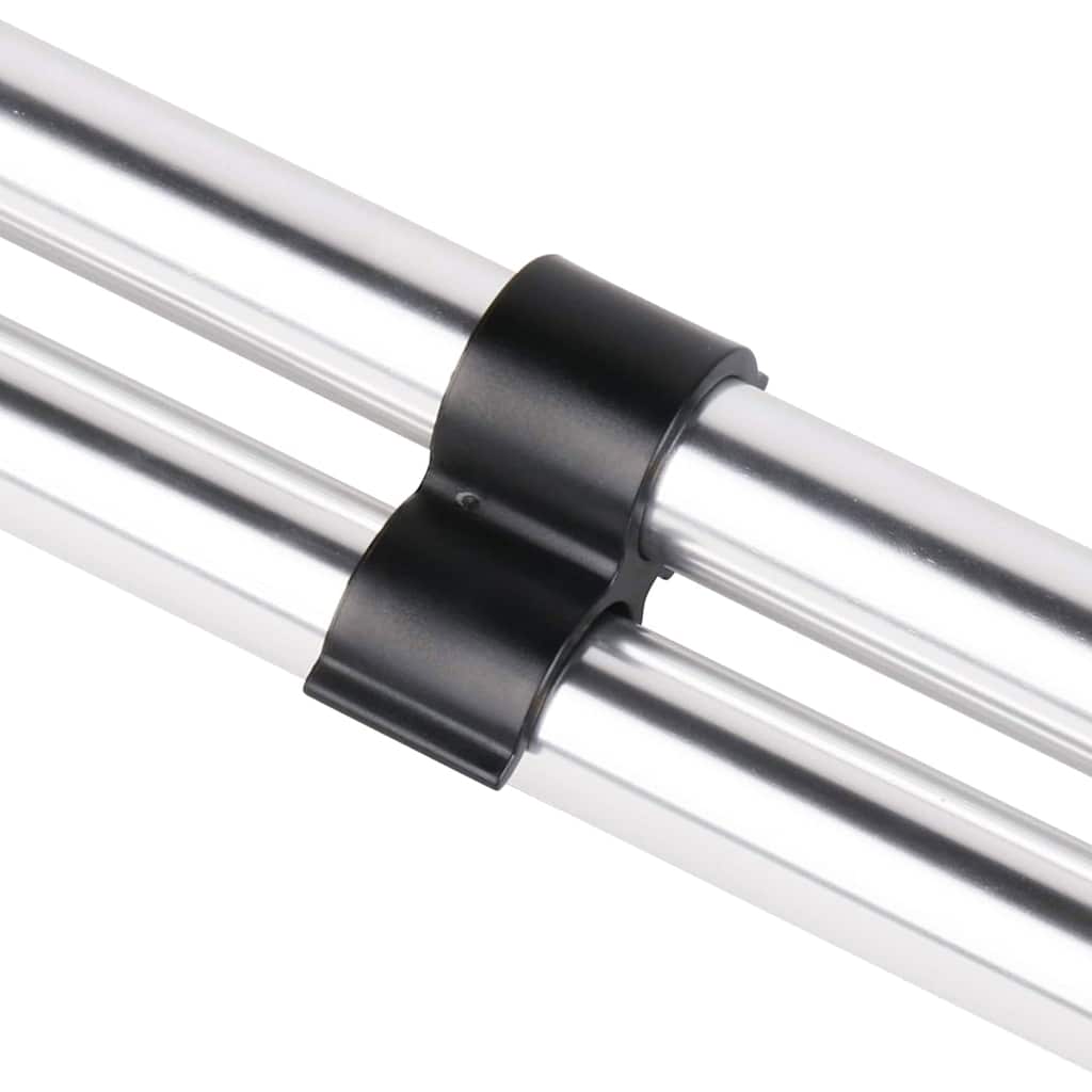 92389 vidaXL Bimini Top Support Poles 2 pcs Aluminium
