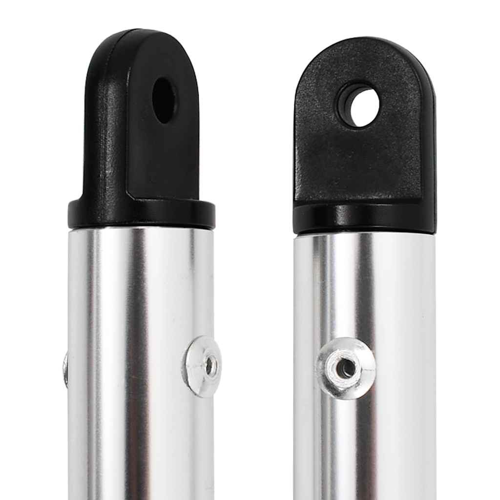 92389 vidaXL Bimini Top Support Poles 2 pcs Aluminium