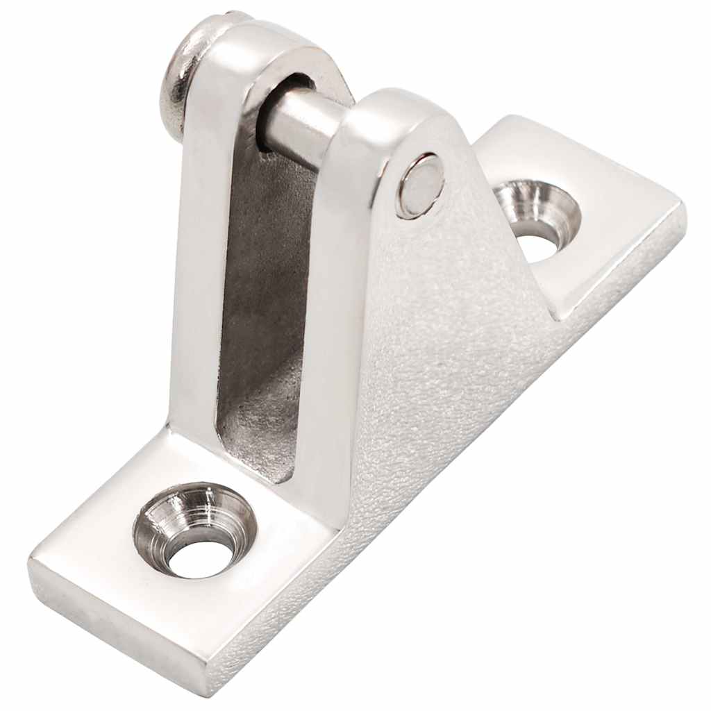 92390 vidaXL Boat Deck Hinges for Bimini Top 4 pcs Stainless Steel