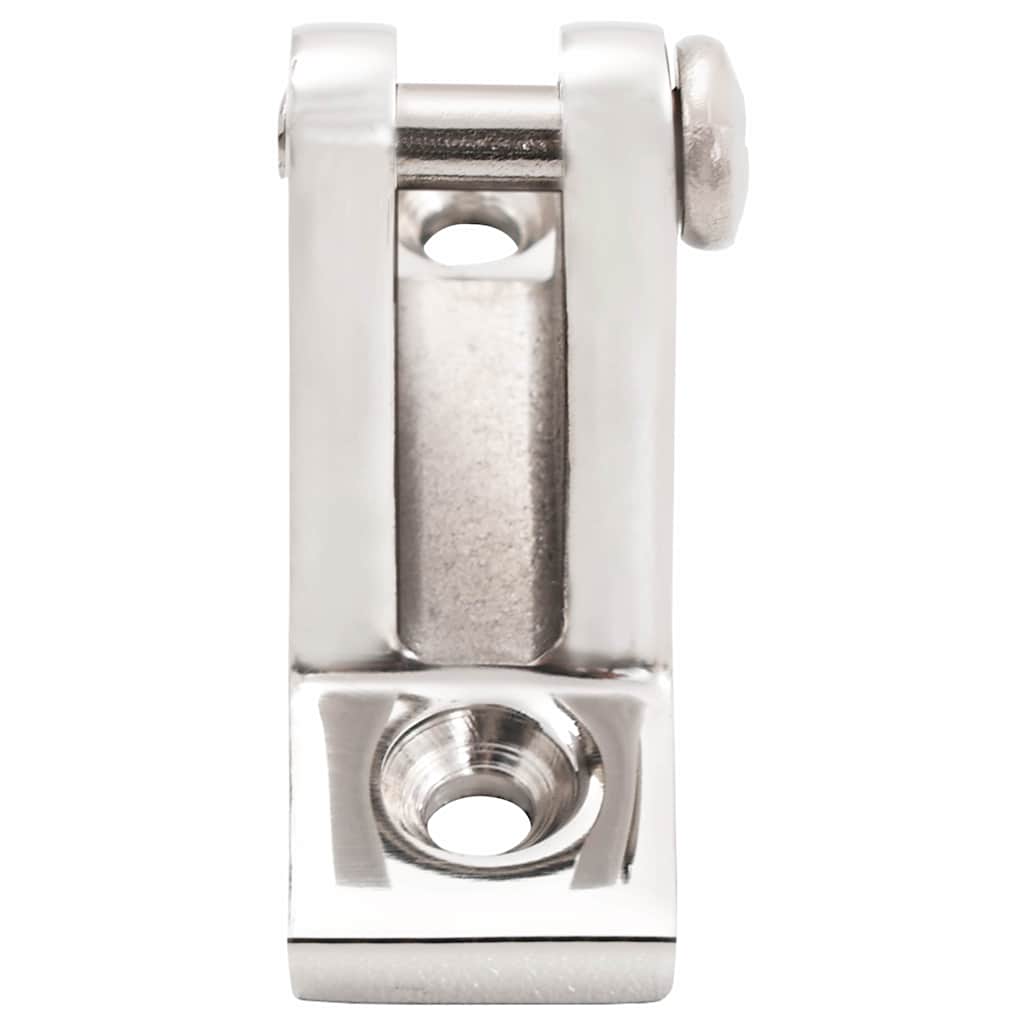 92390 vidaXL Boat Deck Hinges for Bimini Top 4 pcs Stainless Steel