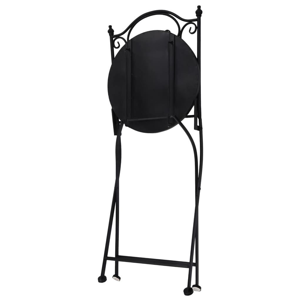 Mosaic Bistro Set | Terracotta | Powder-coated iron, ceramic tile
