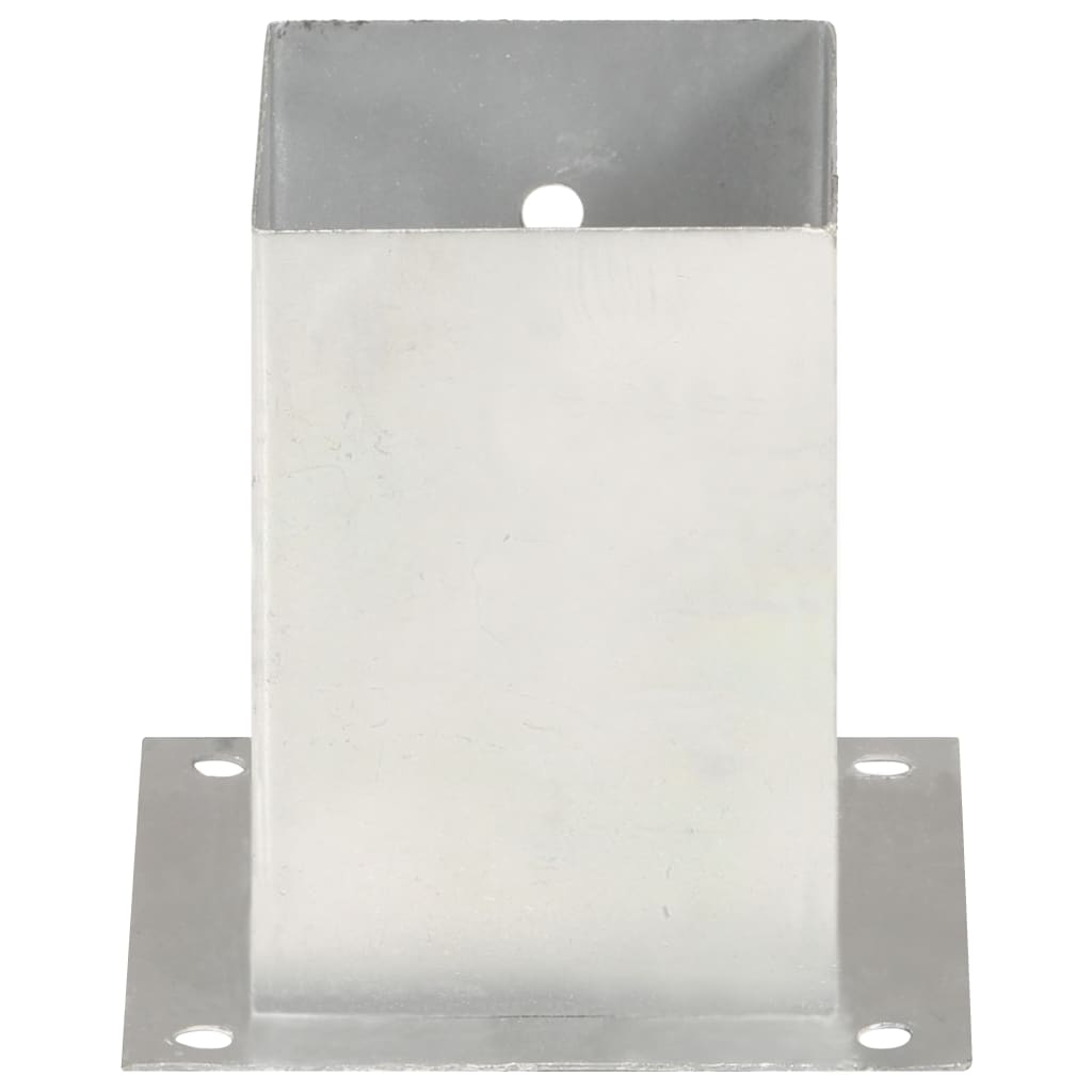 Post Anchors 4 pcs Galvanised Metal 101 mm