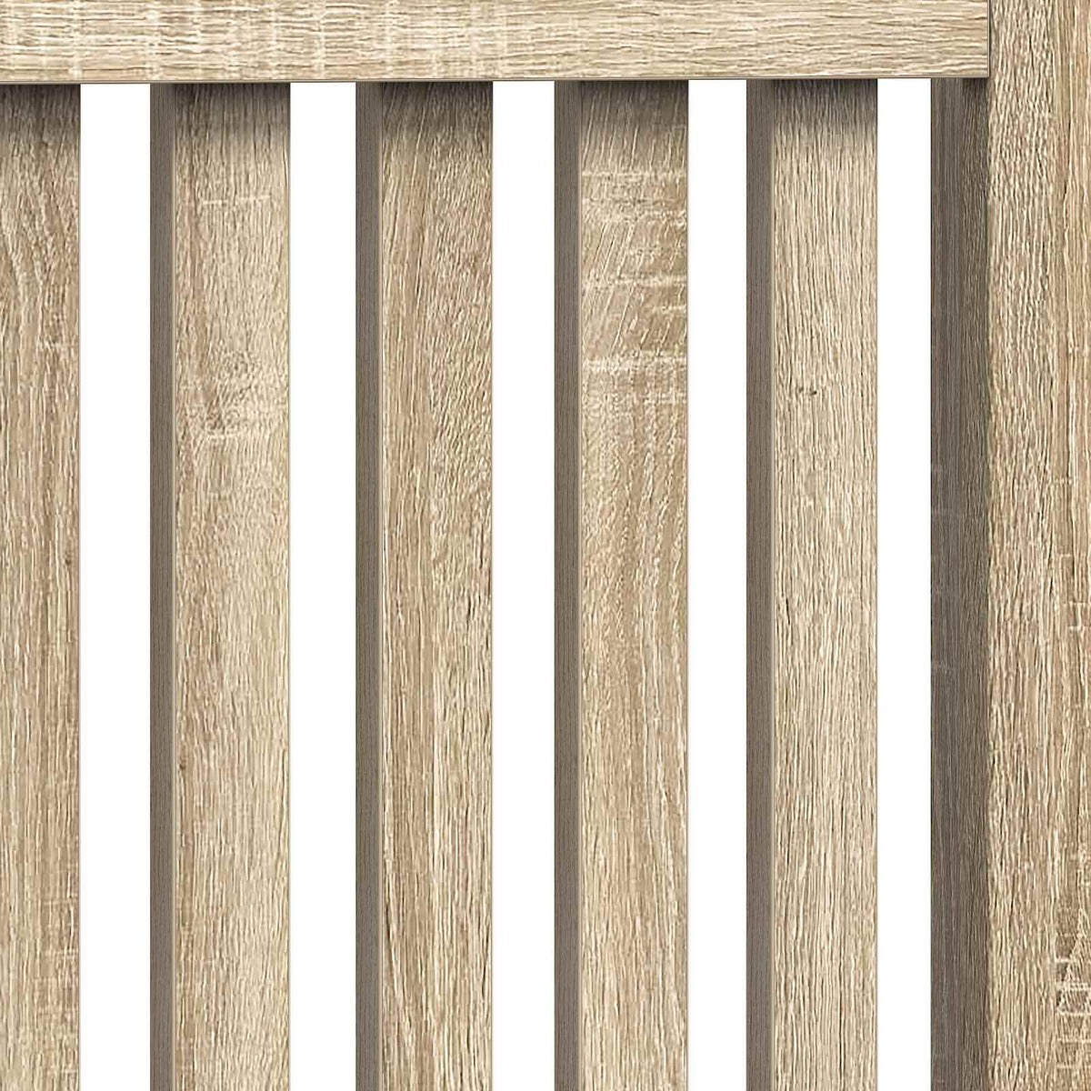 Radiator Cover 112x19x81.5 cm Engineered Wood
