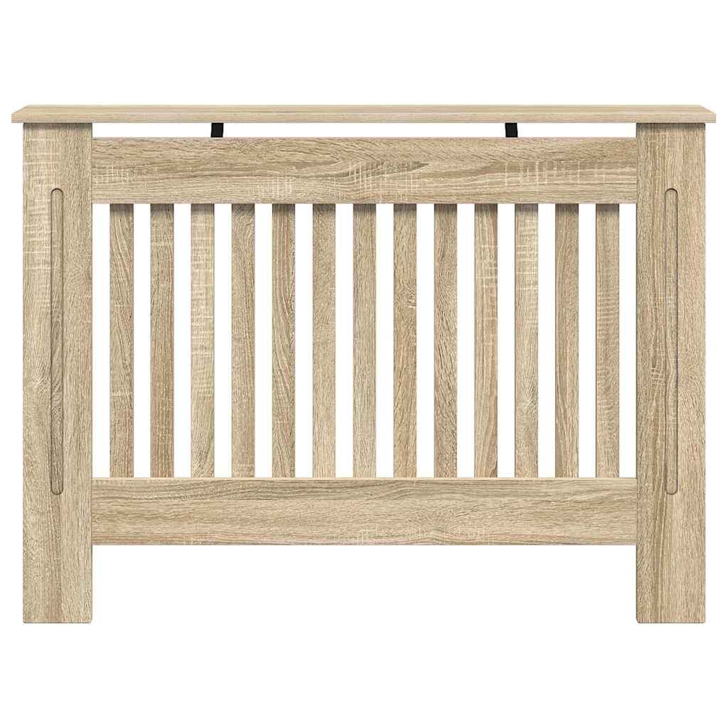 Radiator Cover 112x19x81.5 cm Engineered Wood