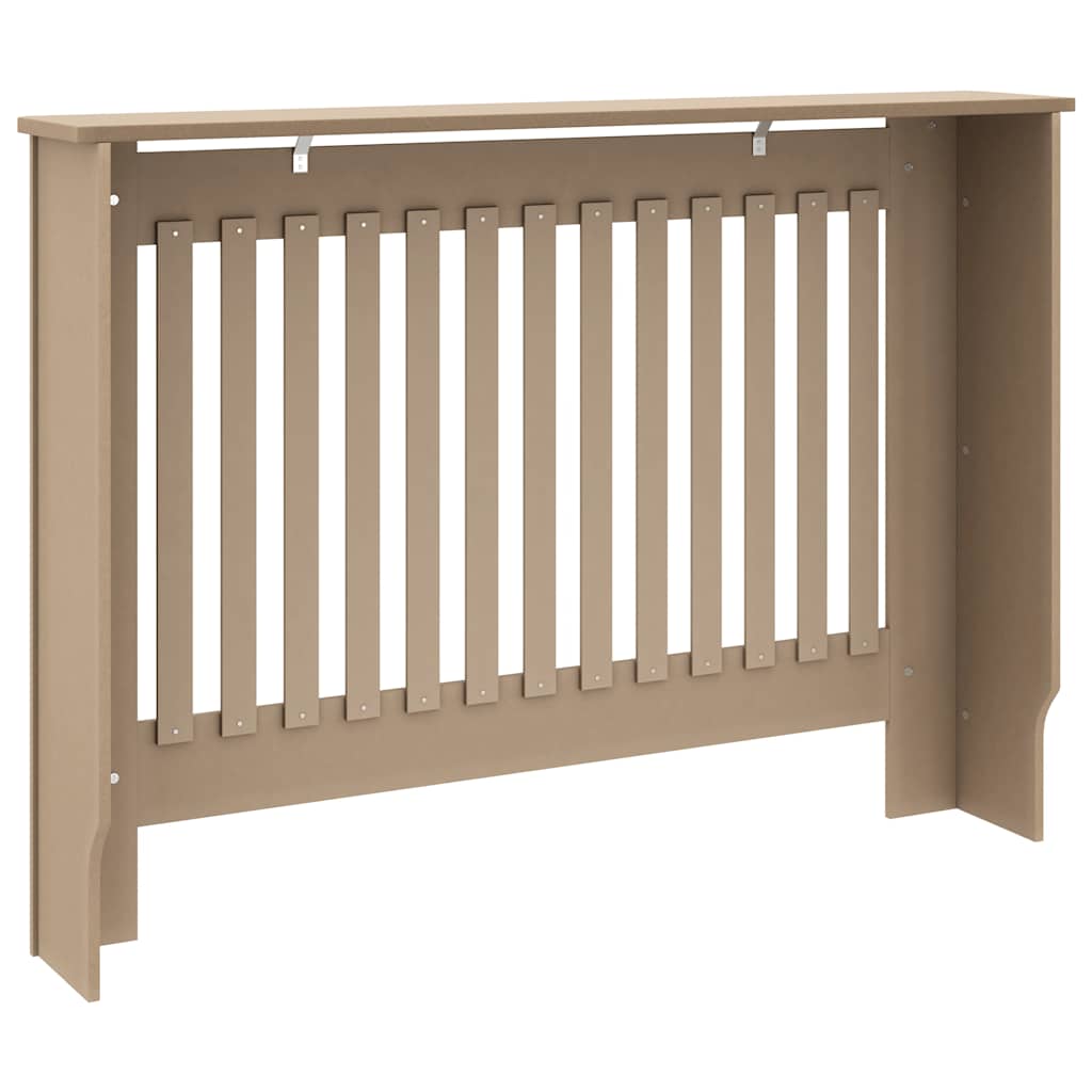 Radiator Cover 112x19x81.5 cm Engineered Wood