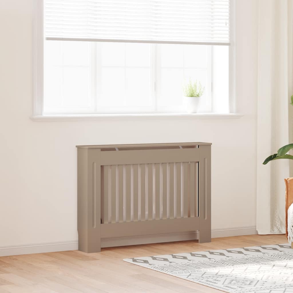 Radiator Cover 112x19x81.5 cm Engineered Wood