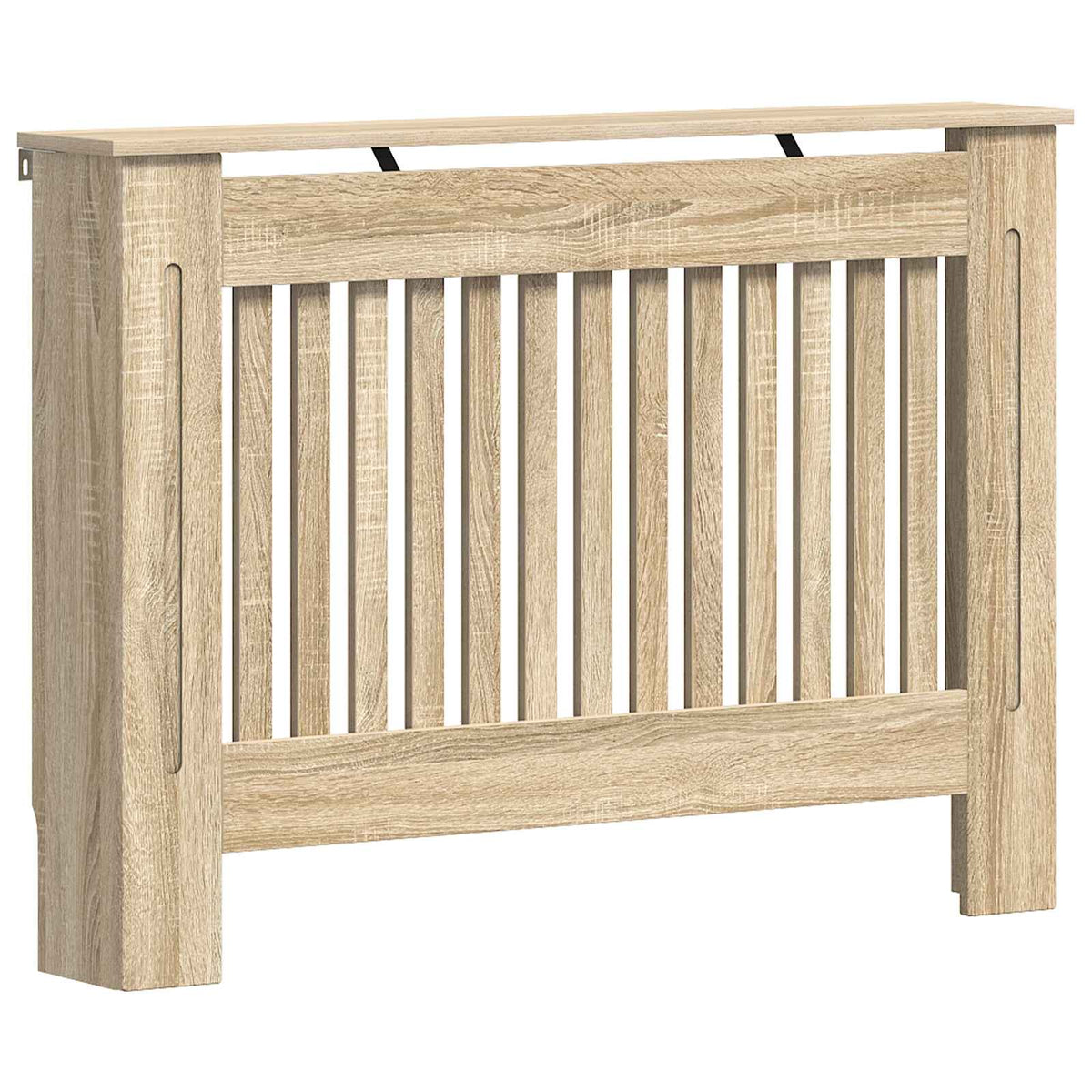 Radiator Cover 112x19x81.5 cm Engineered Wood