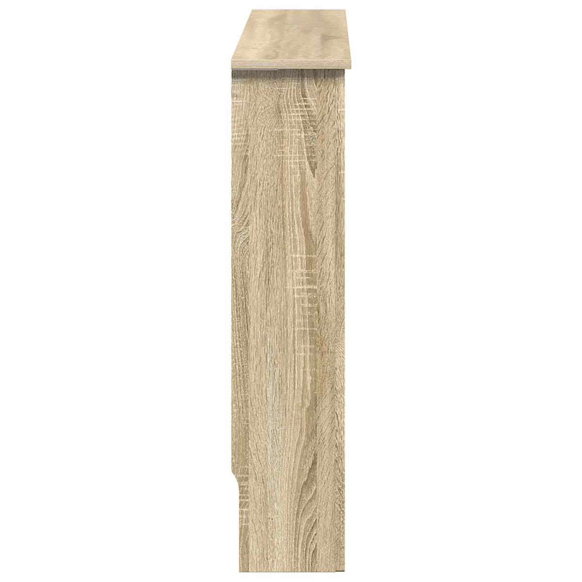 Radiator Cover 112x19x81.5 cm Engineered Wood