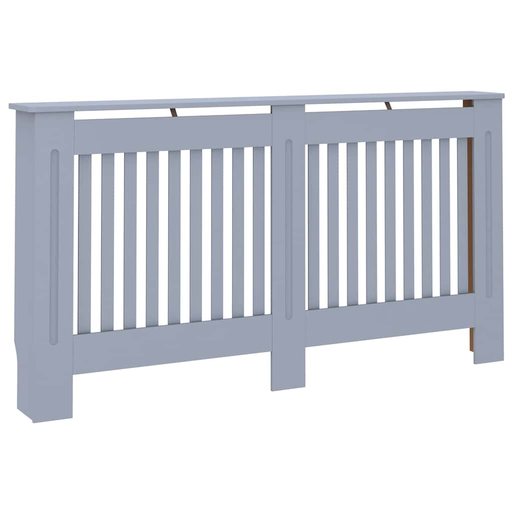 Radiator Cover Anthracite 152x19x81.5 cm MDF