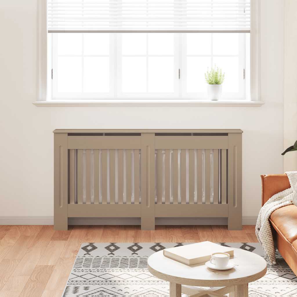 Radiator Cover 152x19x81.5 cm Engineered Wood