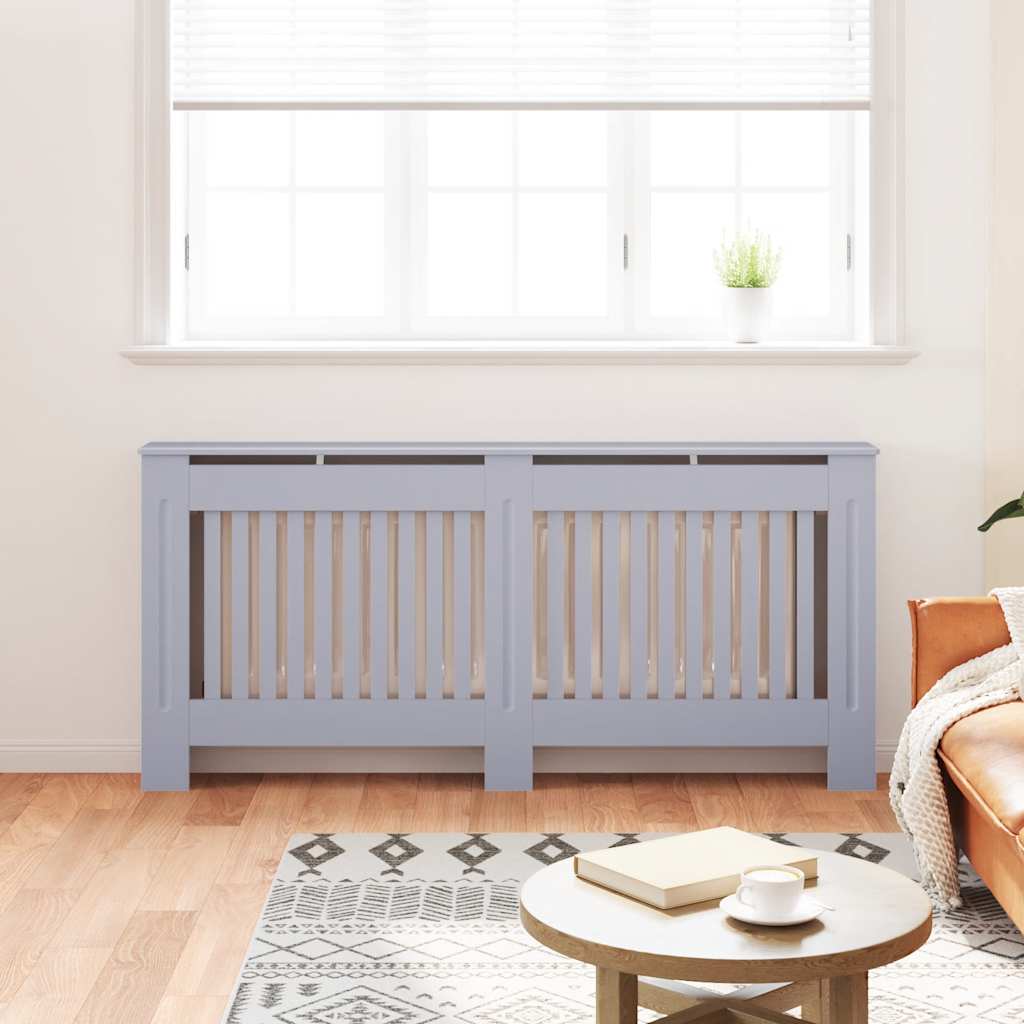 Radiator Cover Anthracite 172x19x81.5 cm MDF