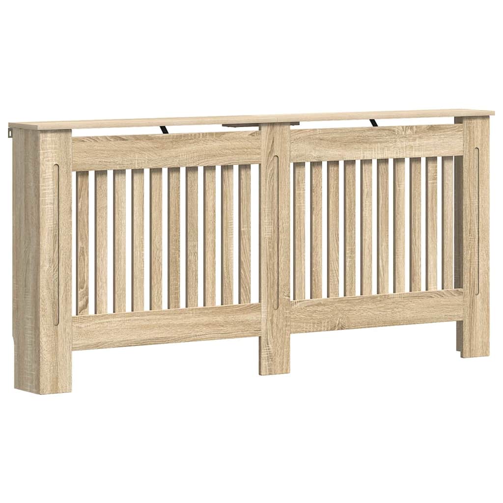 Radiator Cover 172x19x81 cm Engineered Wood