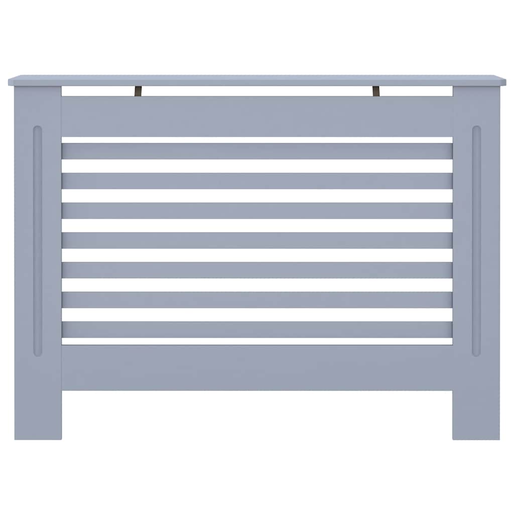 Radiator Cover Anthracite 112x19x81.5 cm MDF