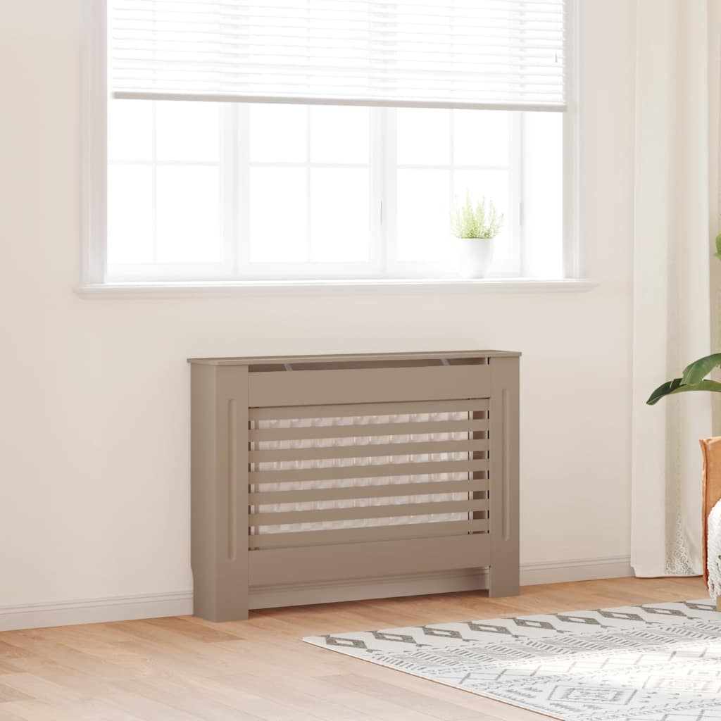 Radiator Cover 112x19x81.5 cm MDF