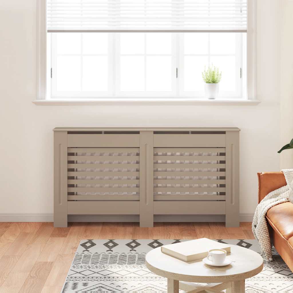 Radiator Cover 152x19x81.5 cm MDF